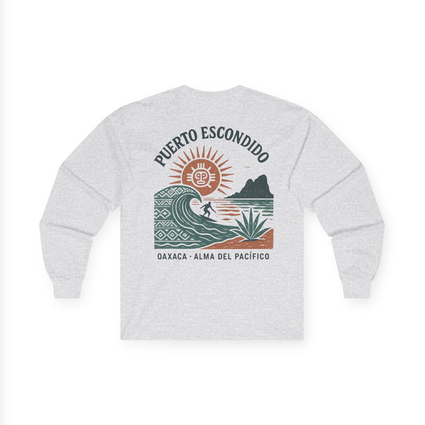 Escondido Retro Vibes Long Sleeve Tee Colored