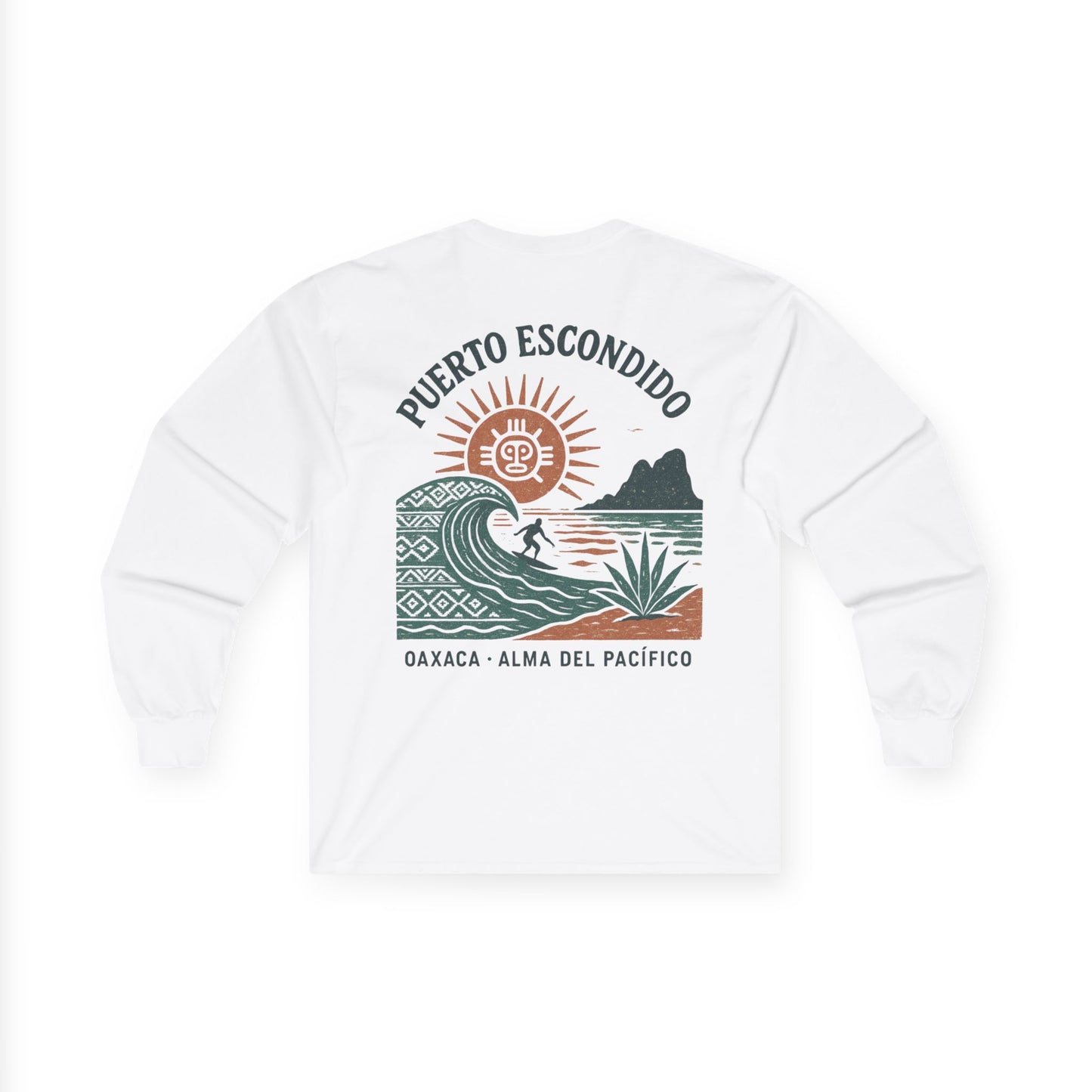 Escondido Retro Vibes Long Sleeve Tee Colored