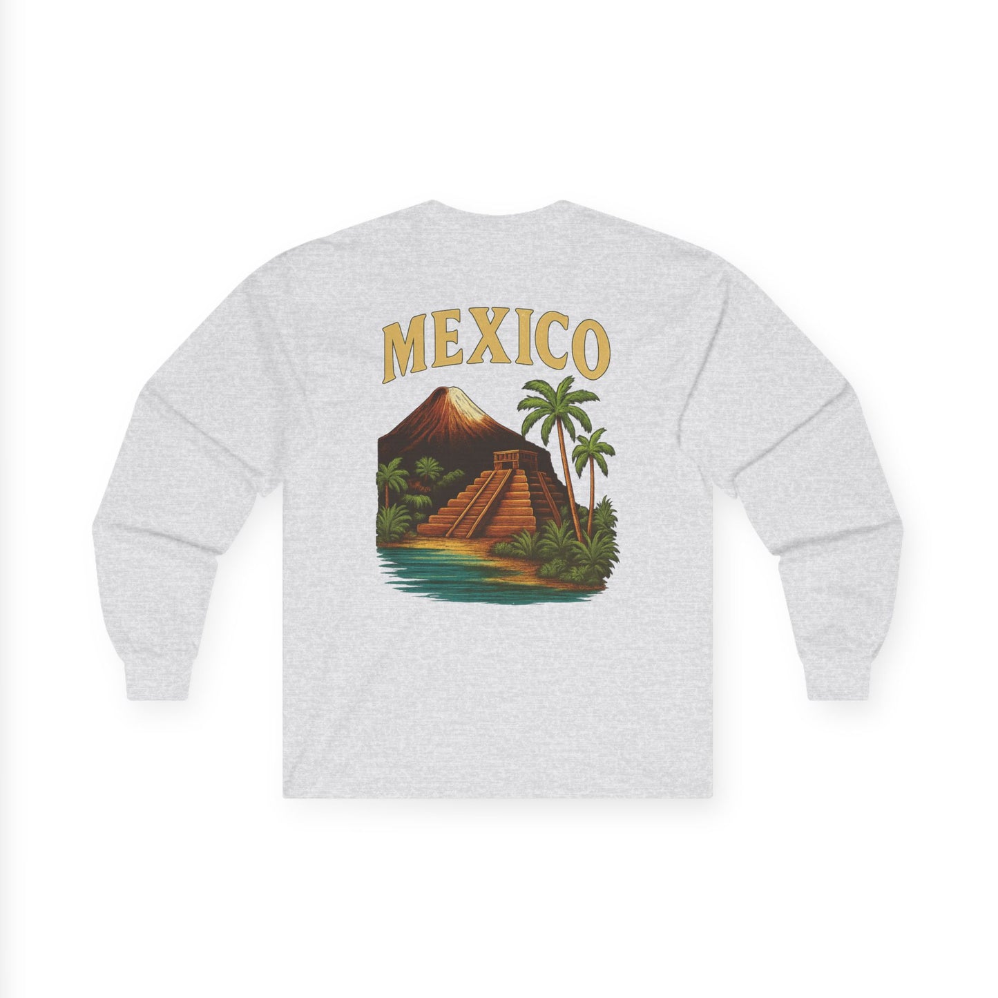 Echoes of México Retro Long Sleeve Tee