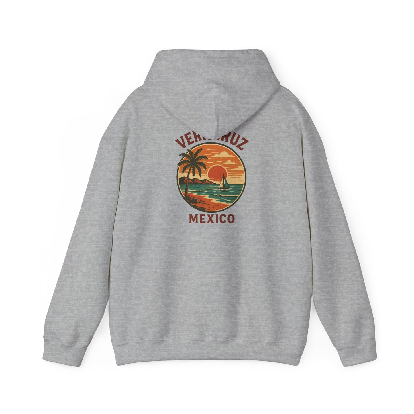 Veracruz Retro Coastline Hoodie Colored