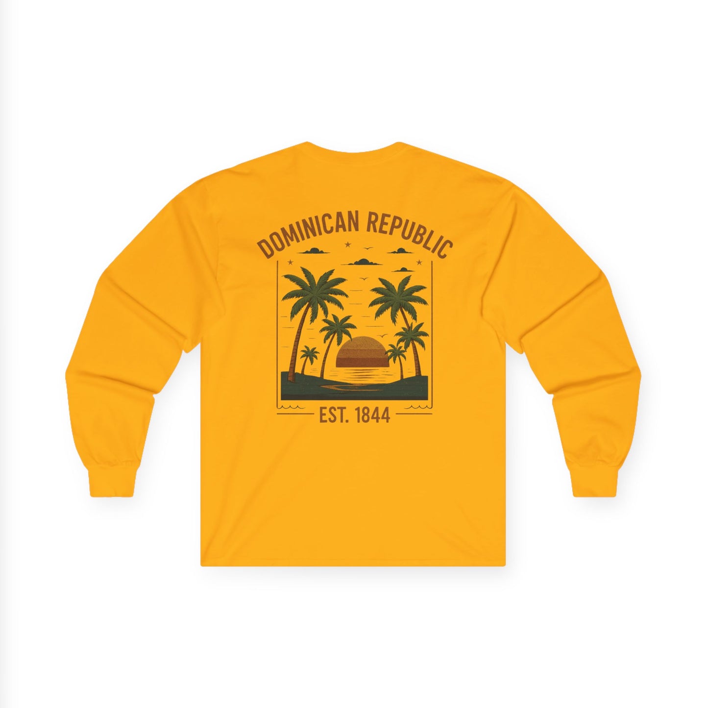 Dominican Republic: Retro Legacy Long Sleeve Tee