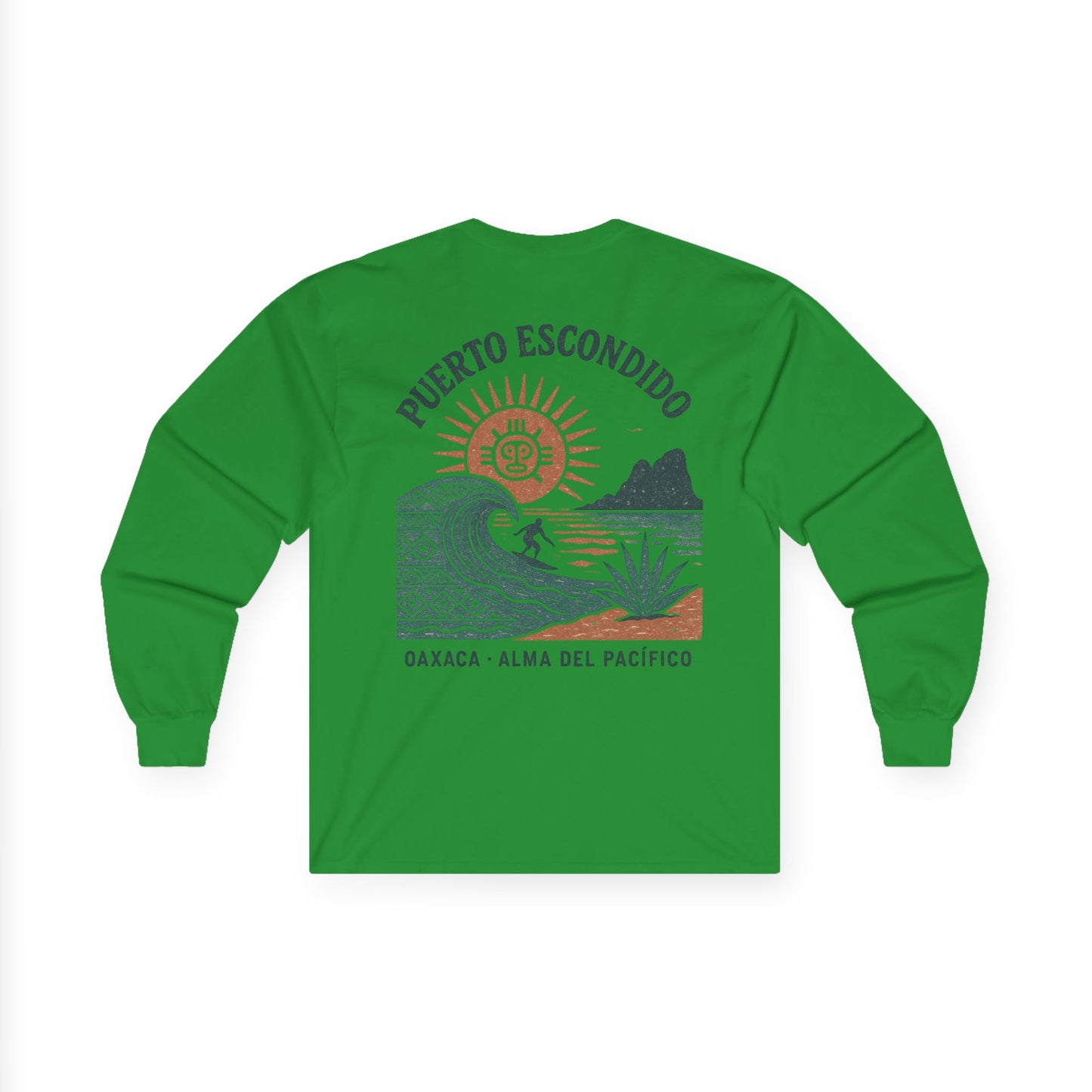 Escondido Retro Vibes Long Sleeve Tee Colored