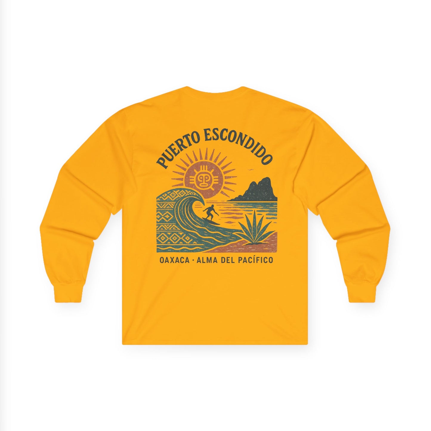 Escondido Retro Vibes Long Sleeve Tee Colored