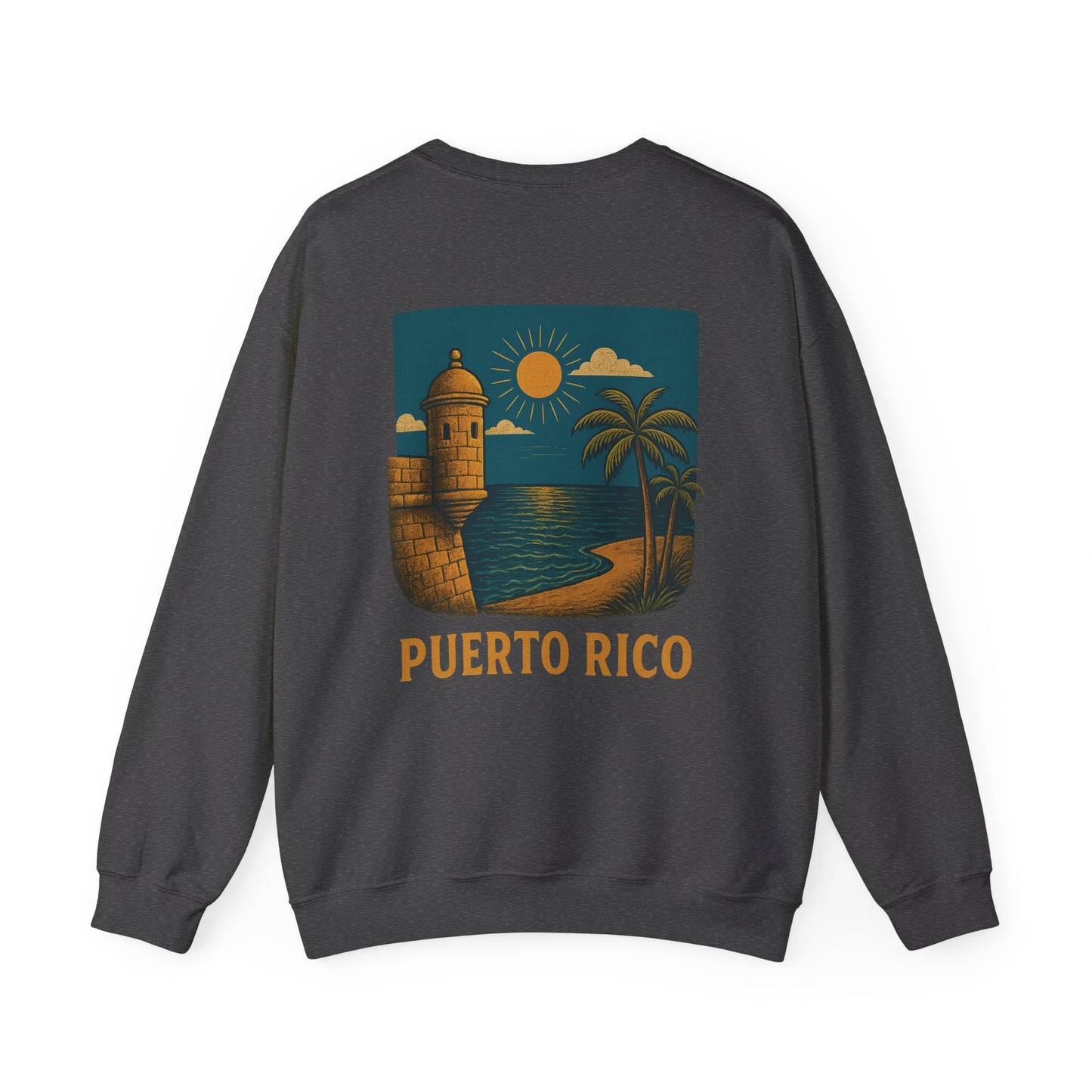 Puerto Rico Retro Sunset Sweatshirt
