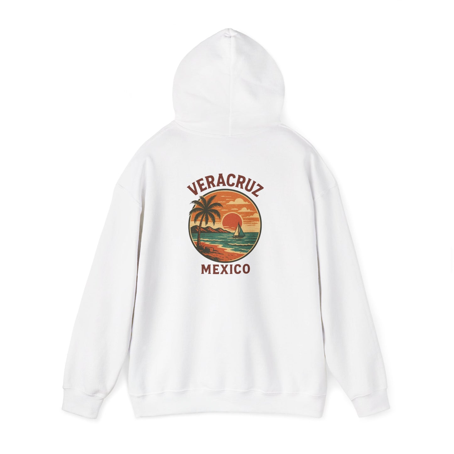 Veracruz Retro Coastline Hoodie Colored
