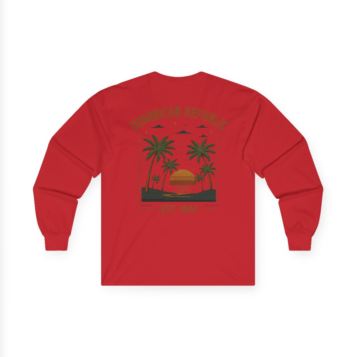 Dominican Republic: Retro Legacy Long Sleeve Tee