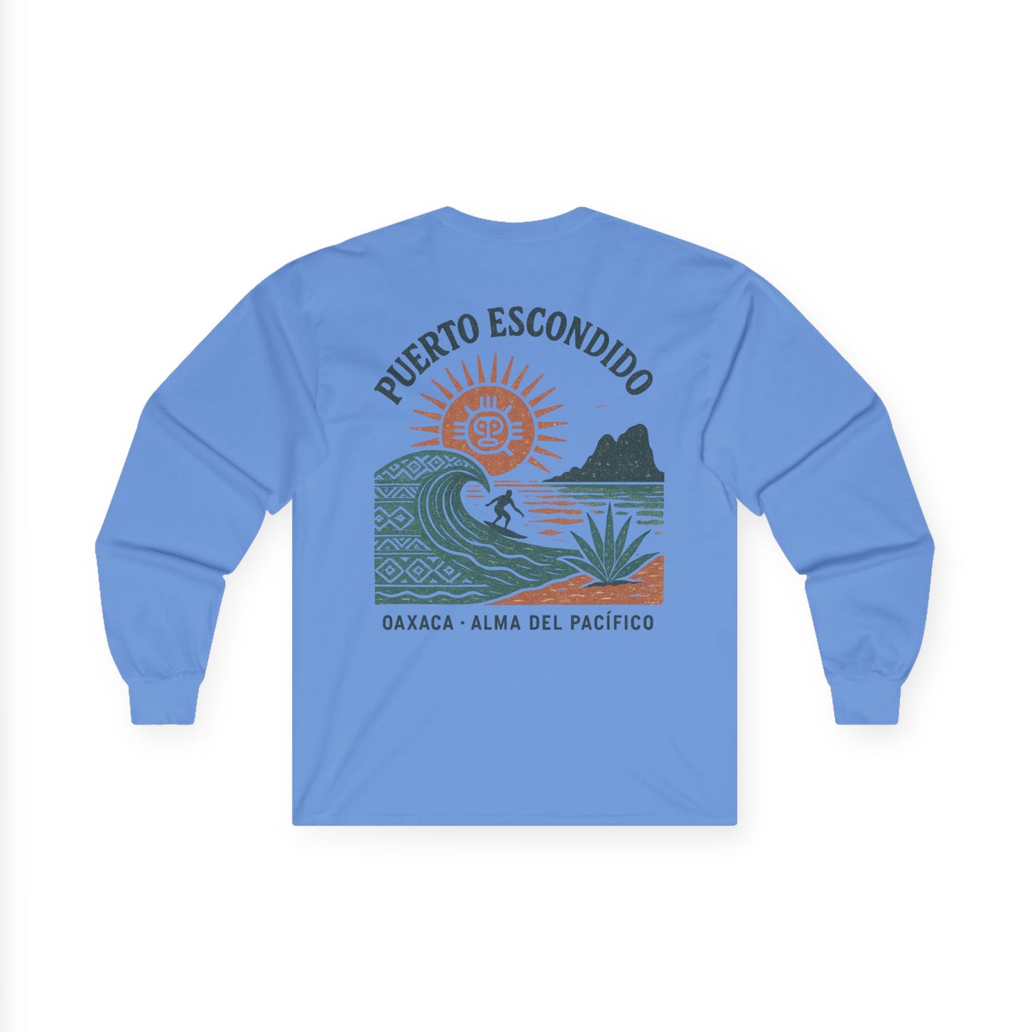 Escondido Retro Vibes Long Sleeve Tee Colored