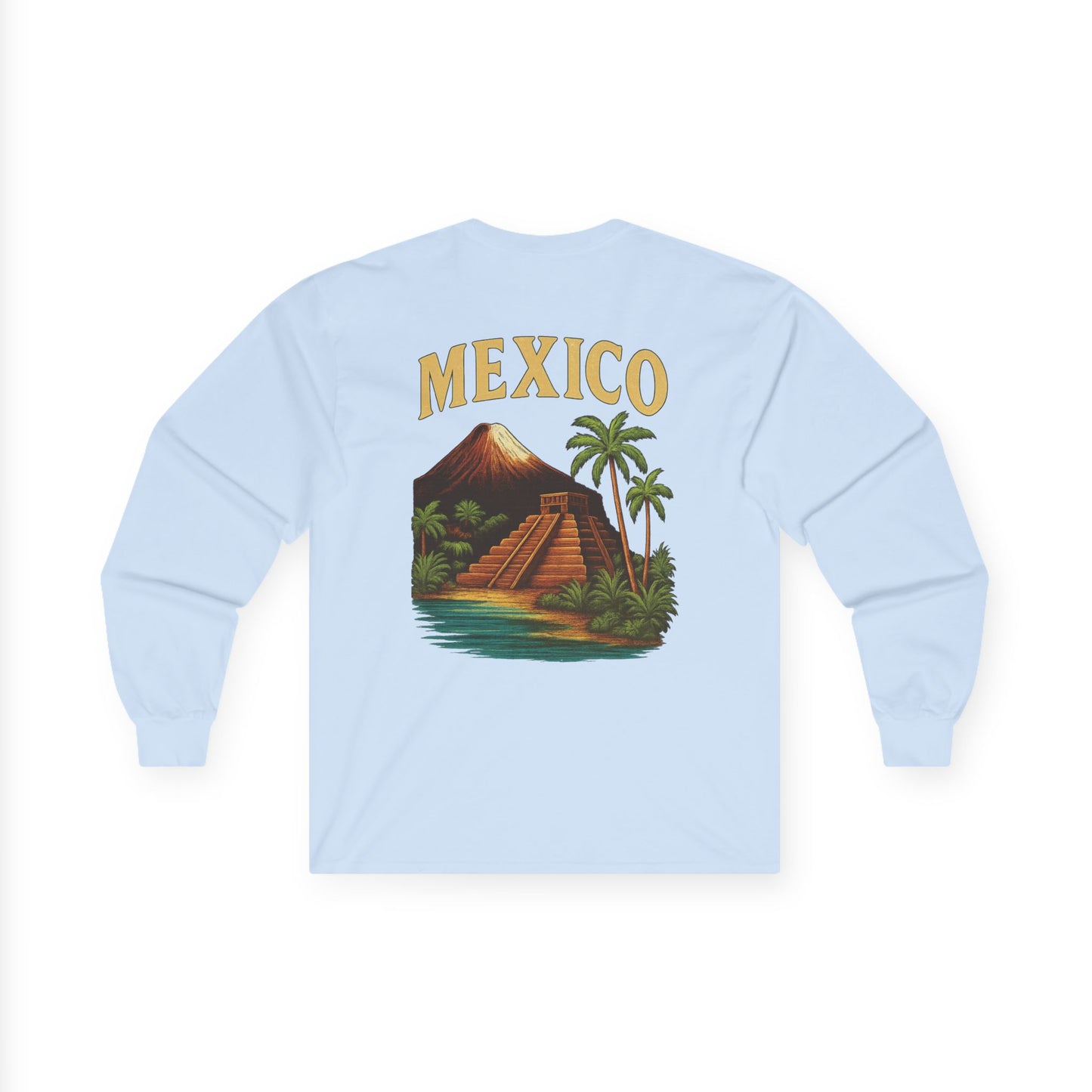 Echoes of México Retro Long Sleeve Tee