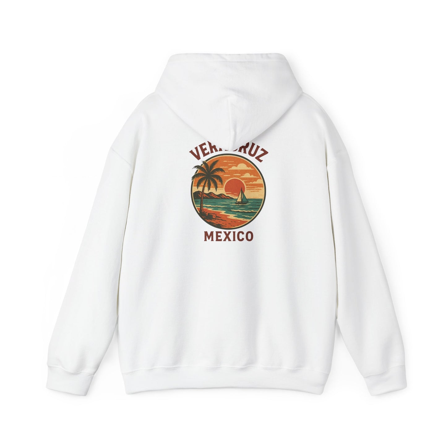 Veracruz Retro Coastline Hoodie Colored