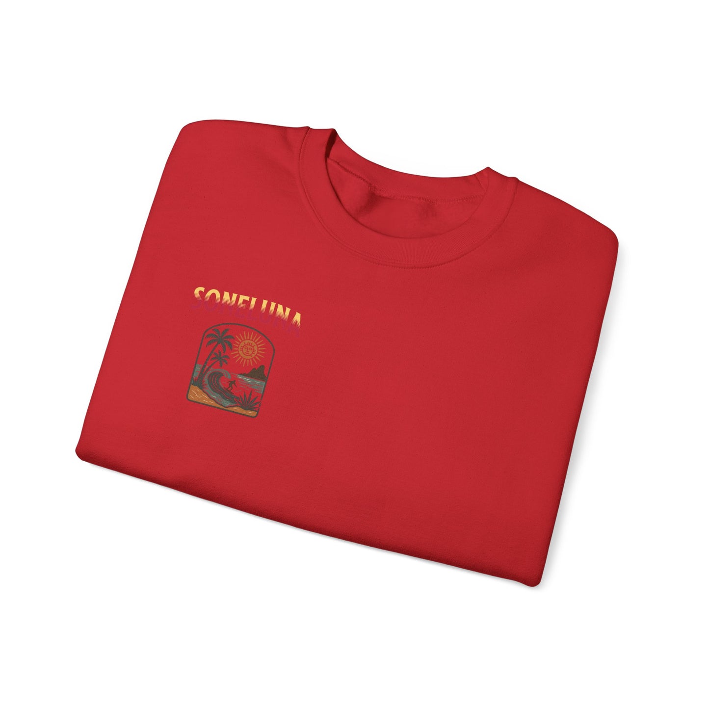 Veracruz Coastline Retro Sweatshirt Tee Colored