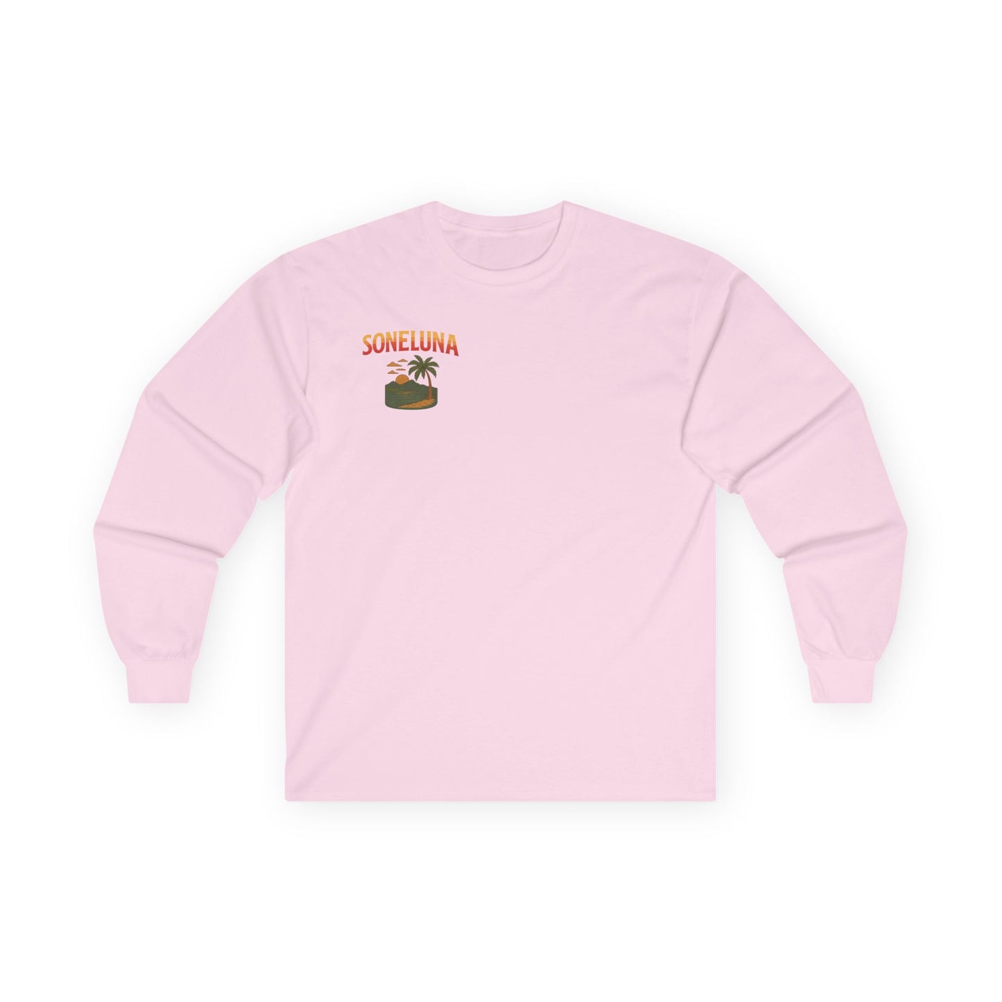 Puerto Rico Retro Sunset Long Sleeve Tee
