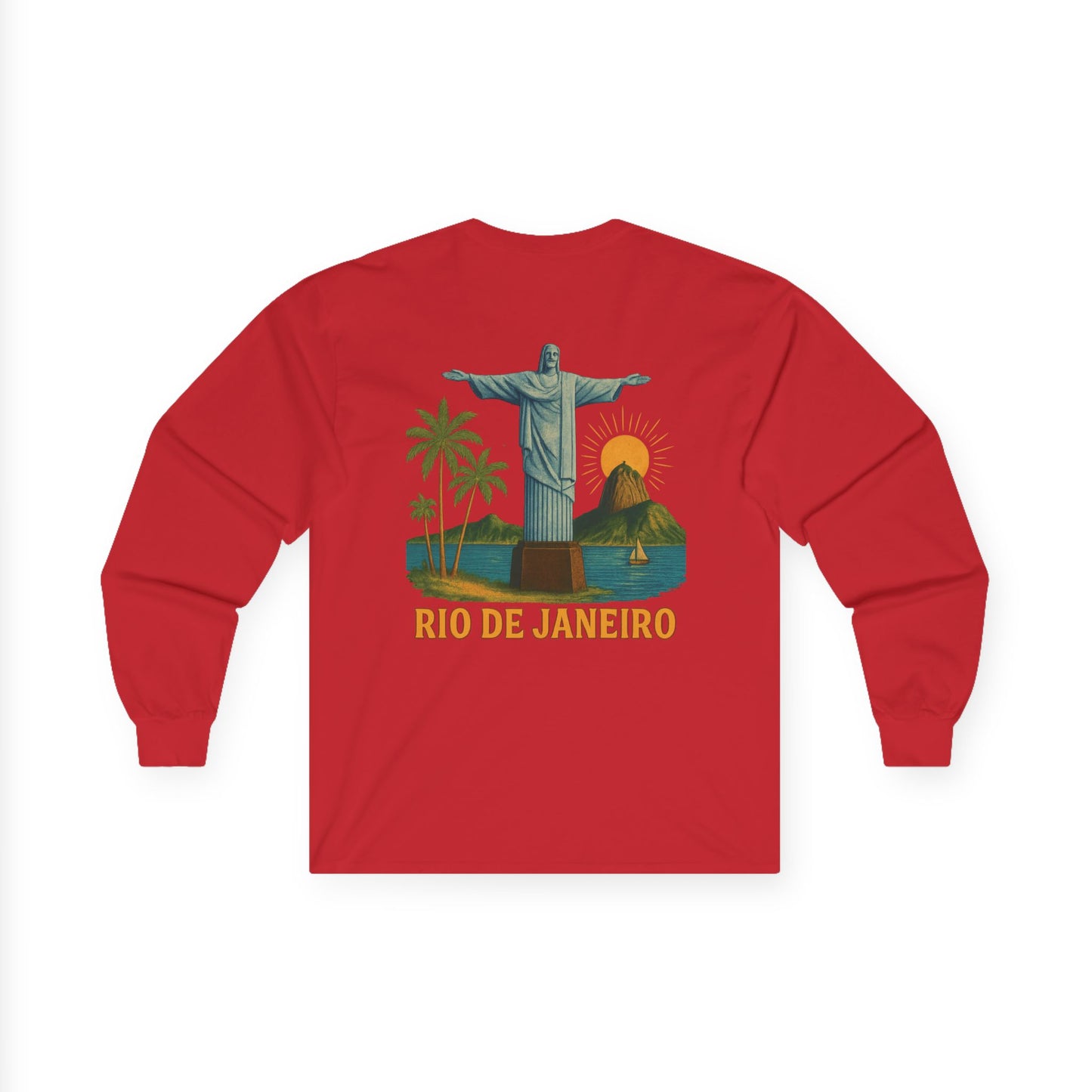 Rio Janeiro Retro Long Sleeve Tee