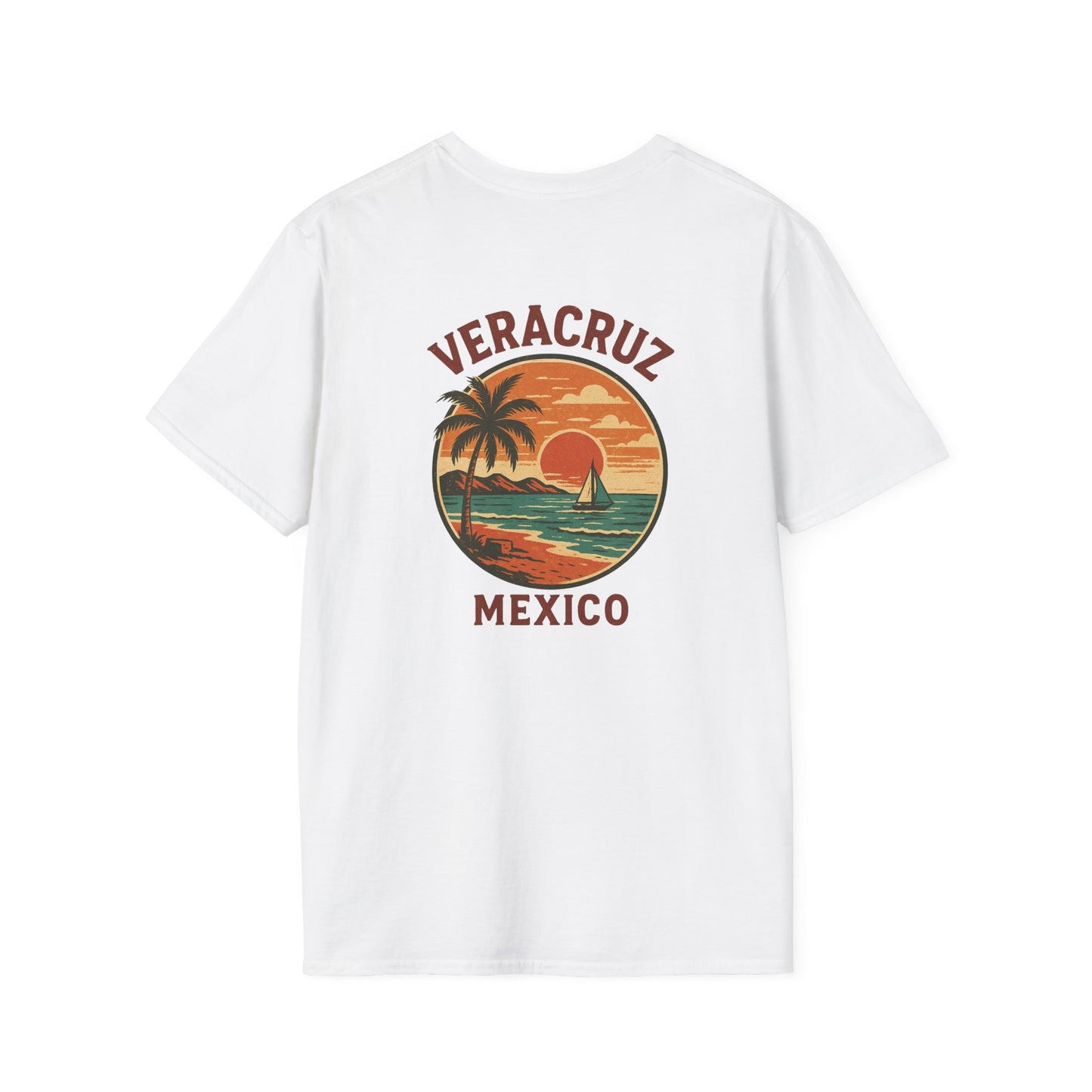 Veracruz Retro Coastline Tee Colored