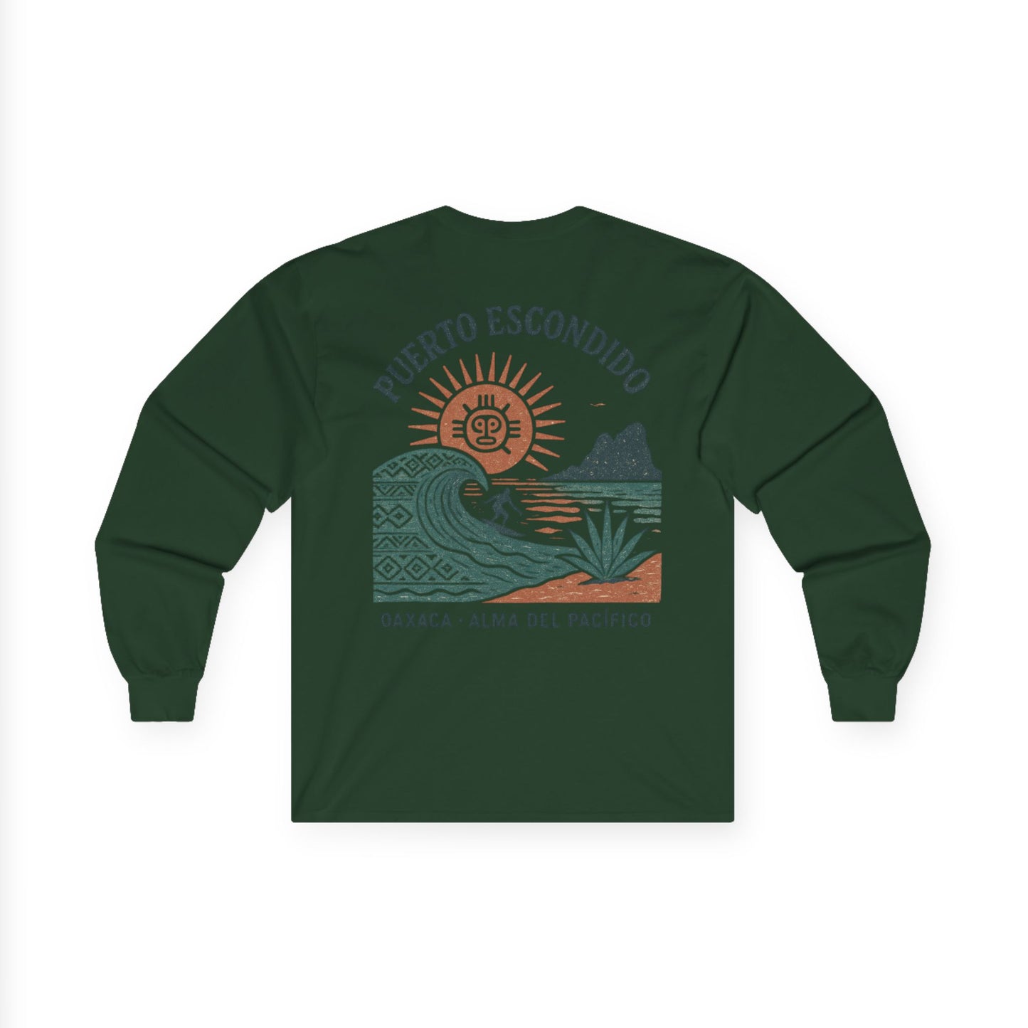 Escondido Retro Vibes Long Sleeve Tee Colored
