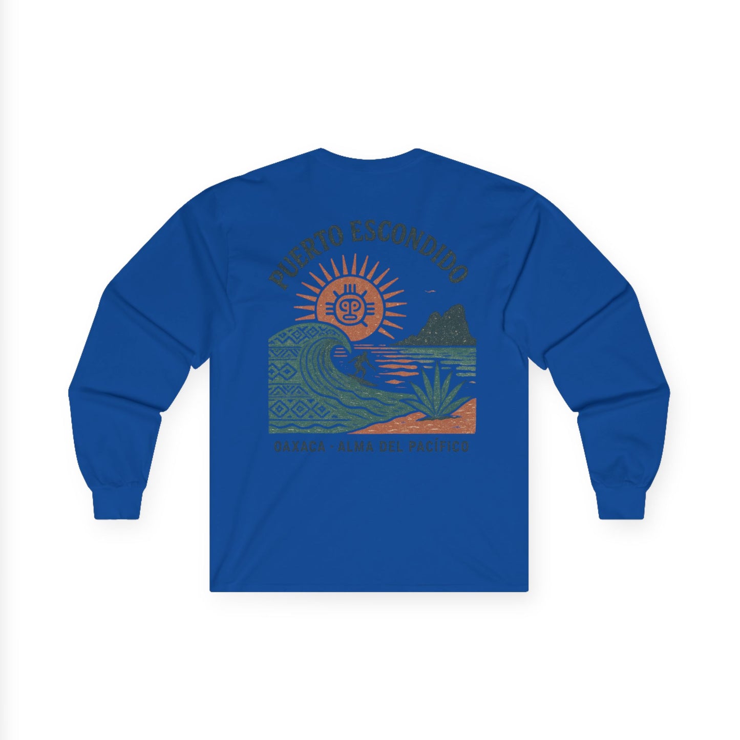 Escondido Retro Vibes Long Sleeve Tee Colored