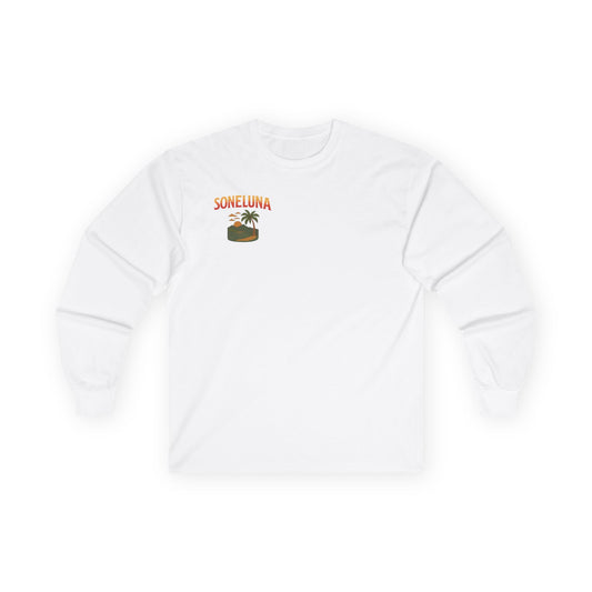 Puerto Rico Retro Sunset Long Sleeve Tee