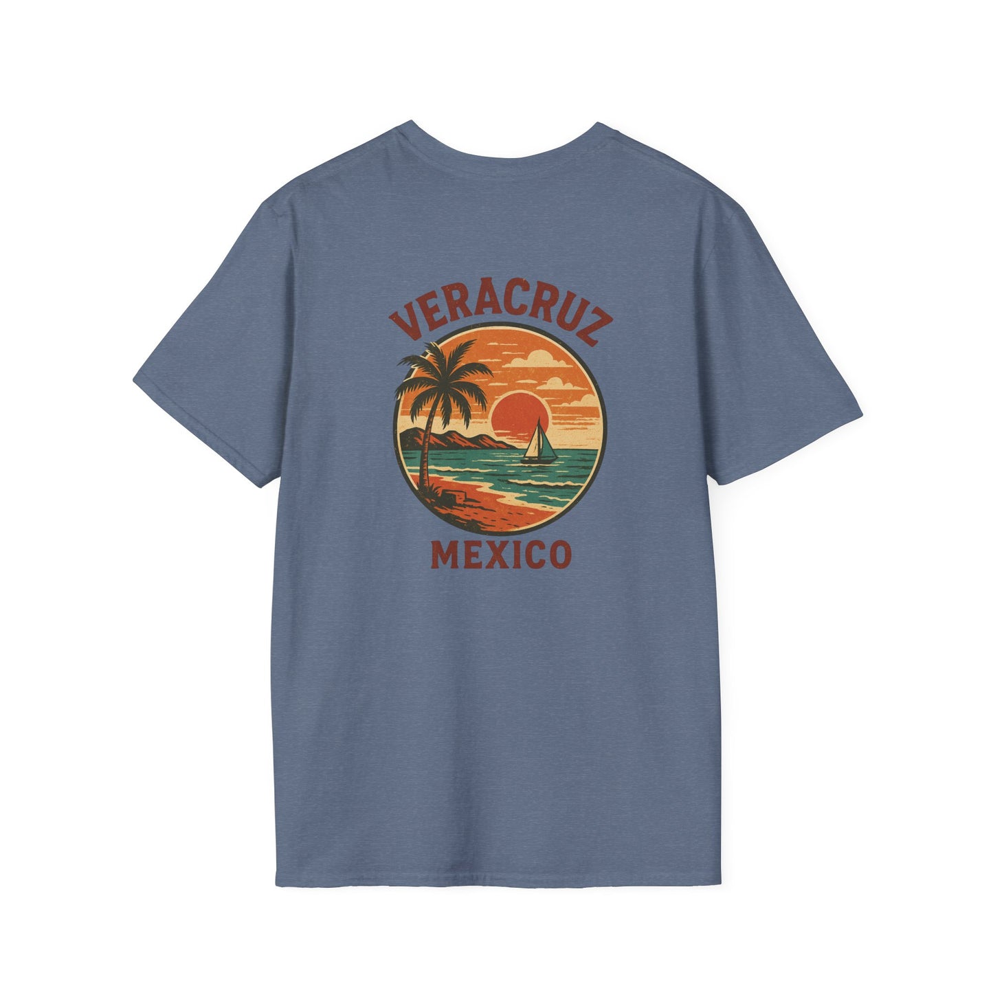 Veracruz Retro Coastline Tee Colored