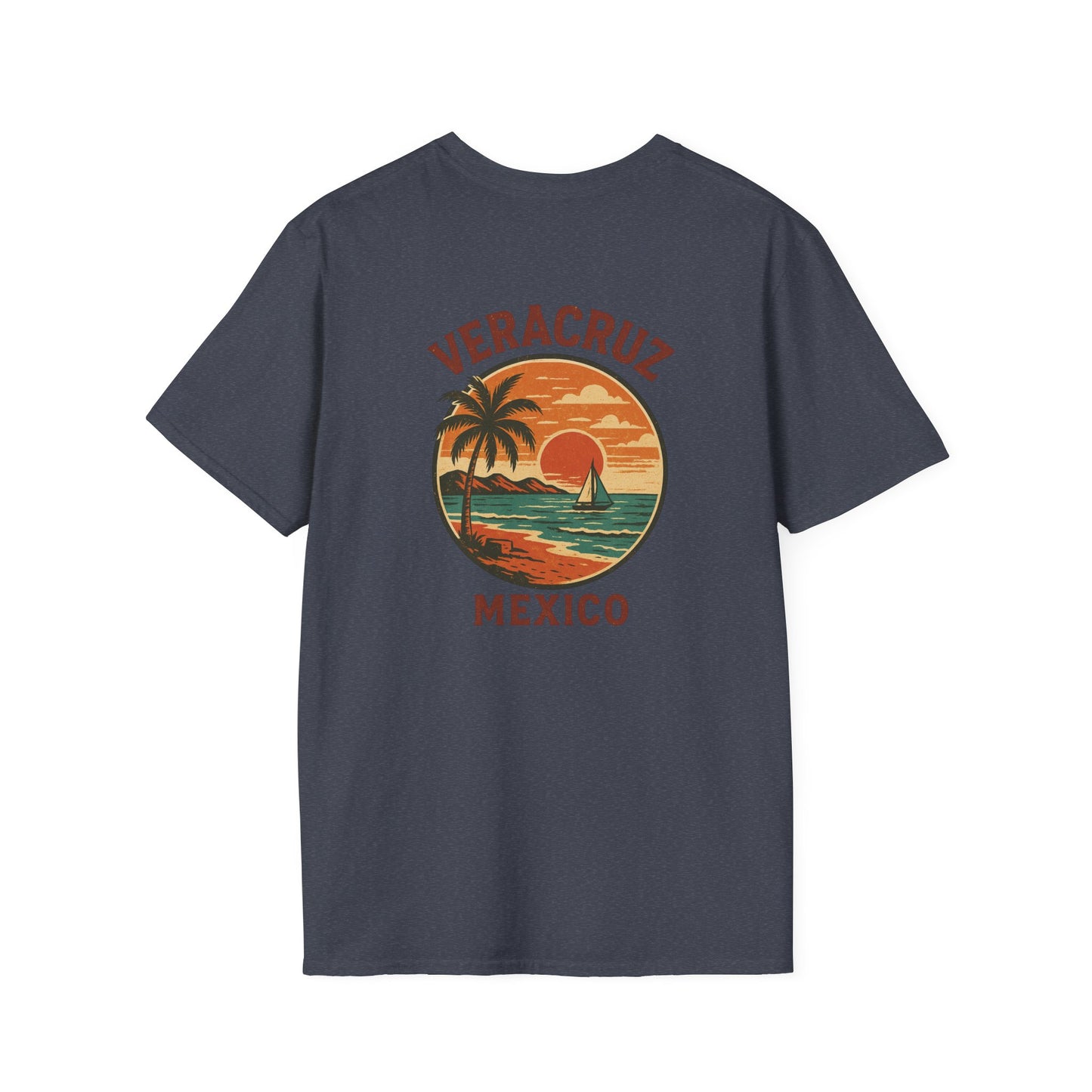 Veracruz Retro Coastline Tee Colored