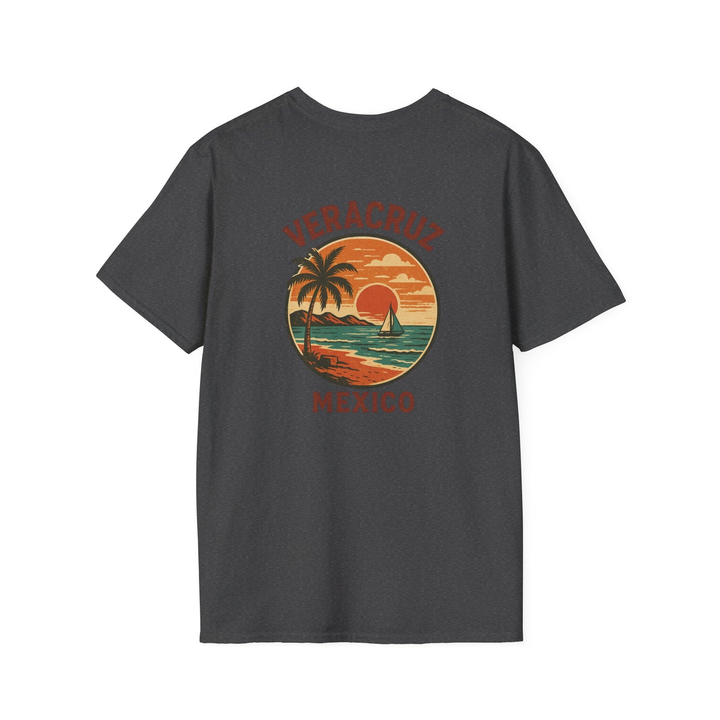 Veracruz Retro Coastline Tee Colored