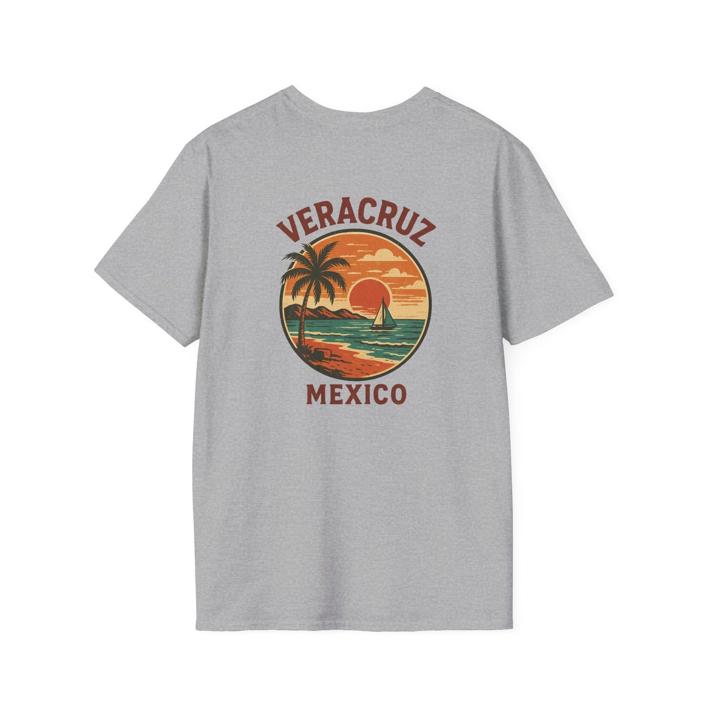 Veracruz Retro Coastline Tee Colored