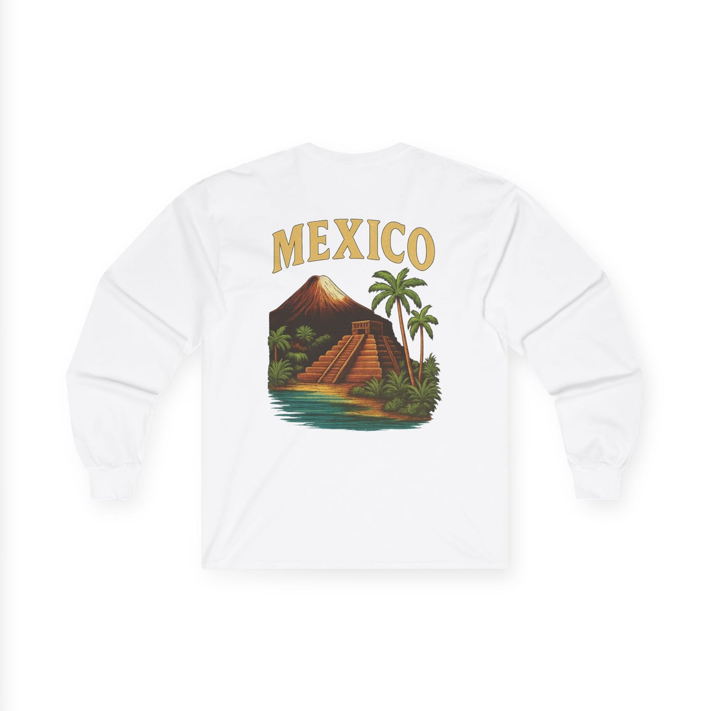 Echoes of México Retro Long Sleeve Tee