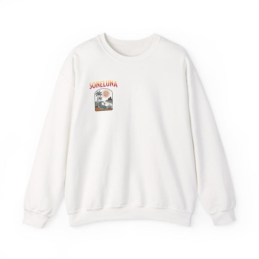 Veracruz Coastline Retro Sweatshirt Tee Colored