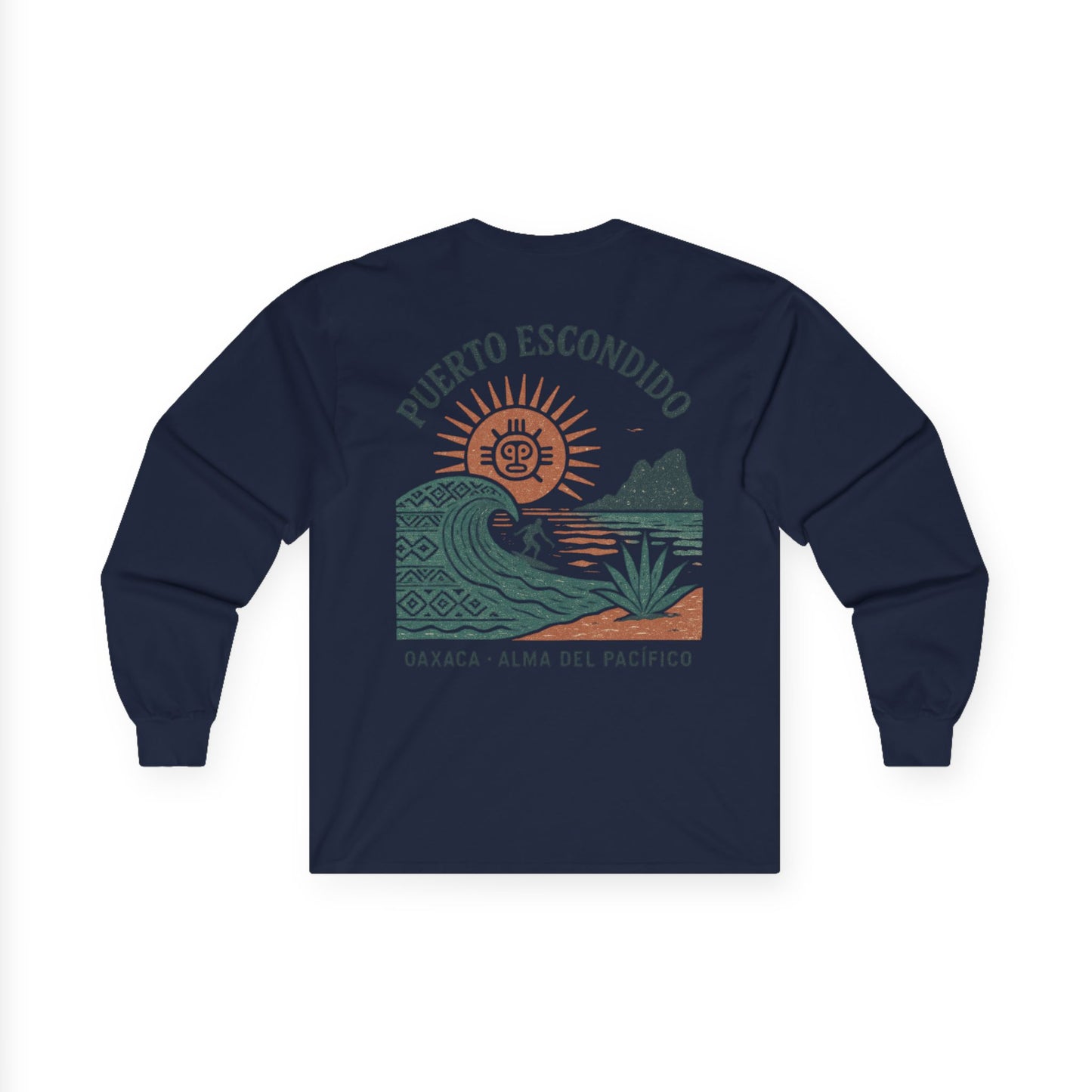 Escondido Retro Vibes Long Sleeve Tee Colored