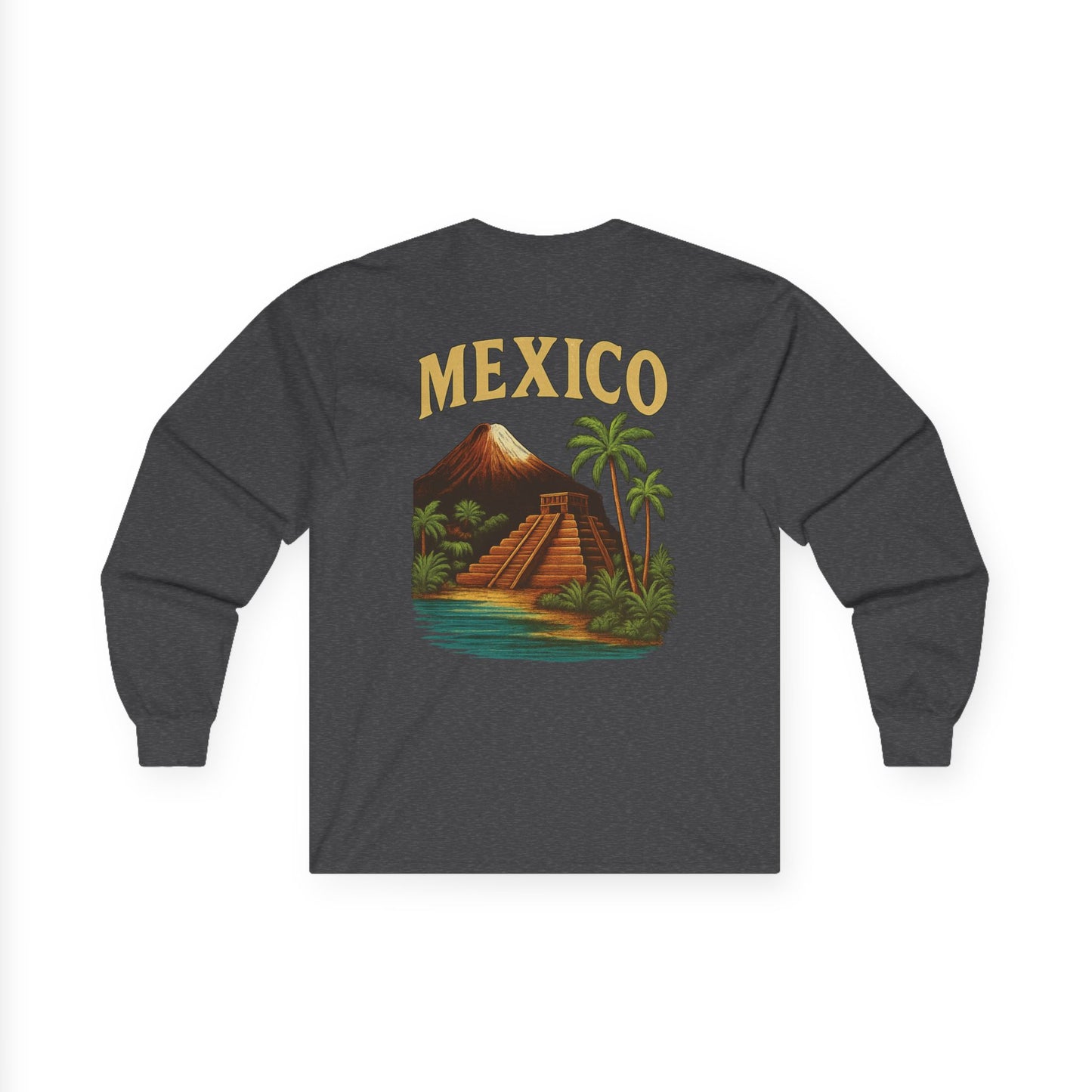 Echoes of México Retro Long Sleeve Tee