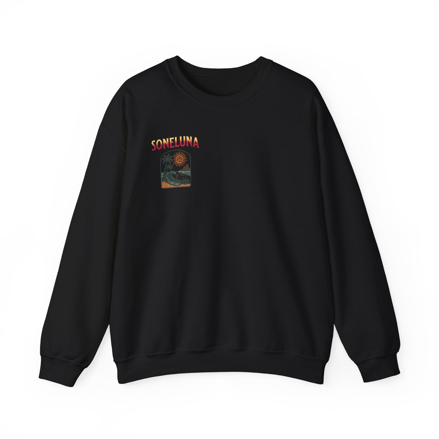Veracruz Coastline Retro Sweatshirt Tee Colored