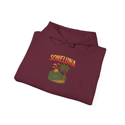 Puerto Rico Retro Sunset Hoodie