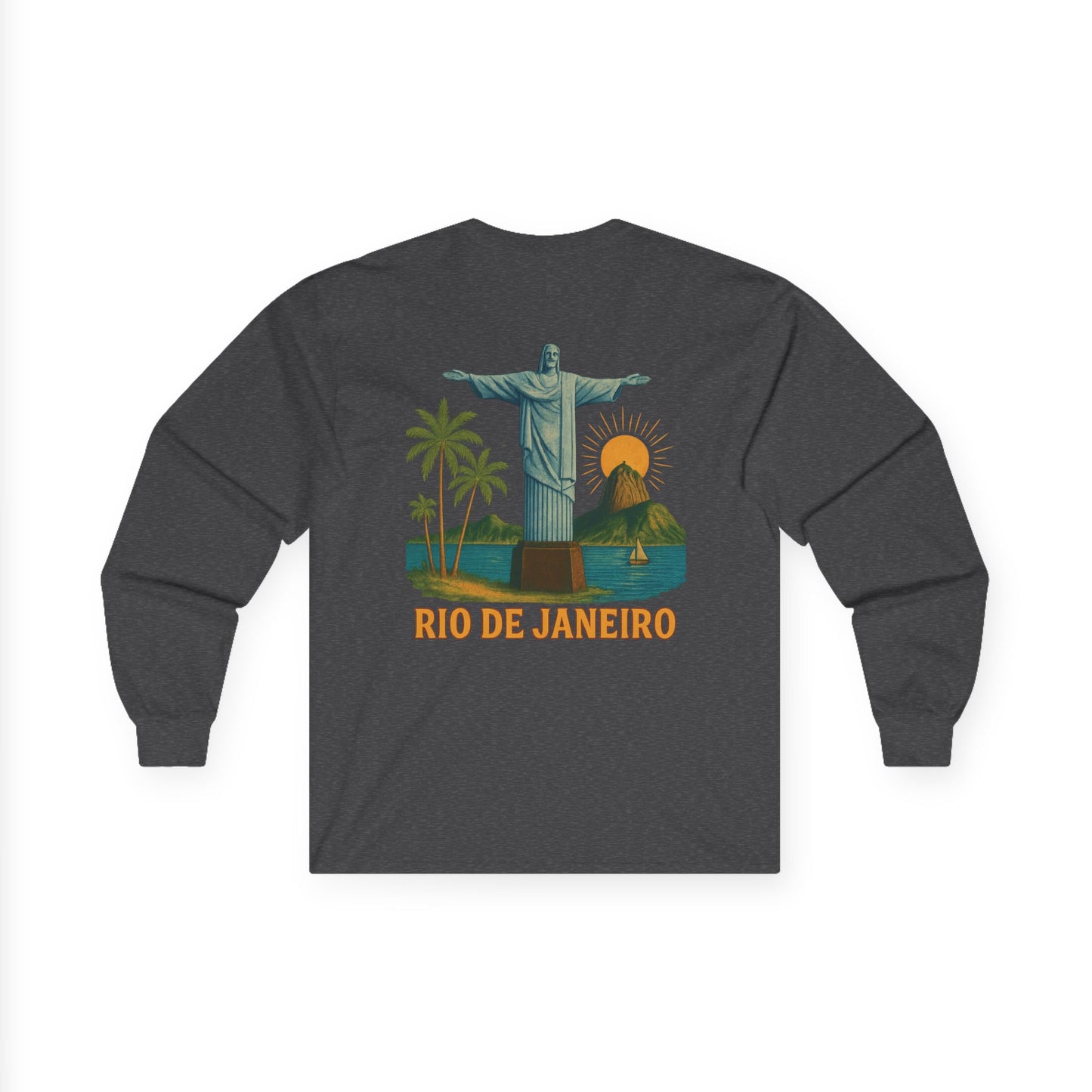 Rio Janeiro Retro Long Sleeve Tee