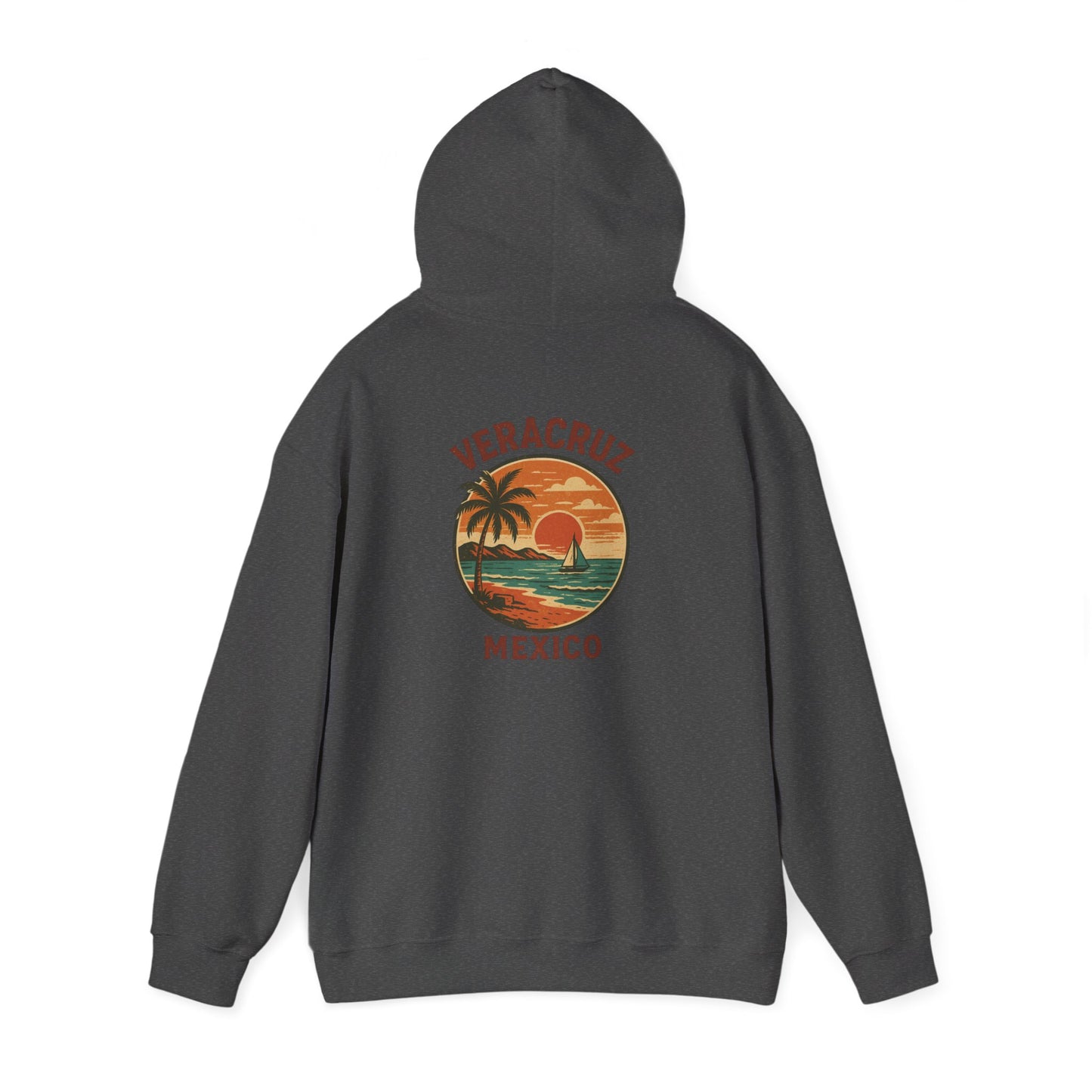 Veracruz Retro Coastline Hoodie Colored