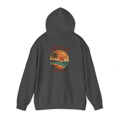 Veracruz Retro Coastline Hoodie Colored