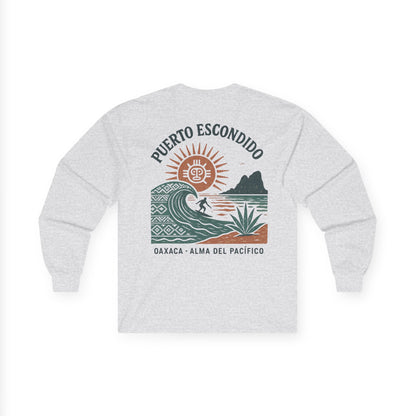 Escondido Retro Vibes Long Sleeve Tee Colored