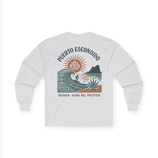 Escondido Retro Vibes Long Sleeve Tee Colored