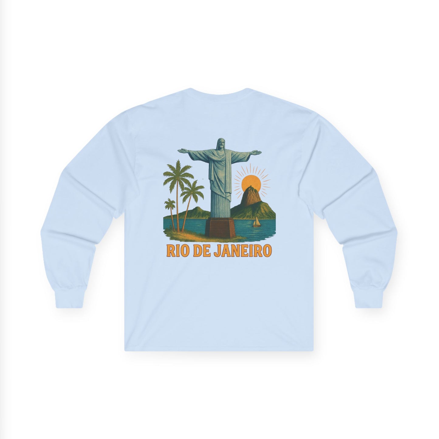 Rio Janeiro Retro Long Sleeve Tee