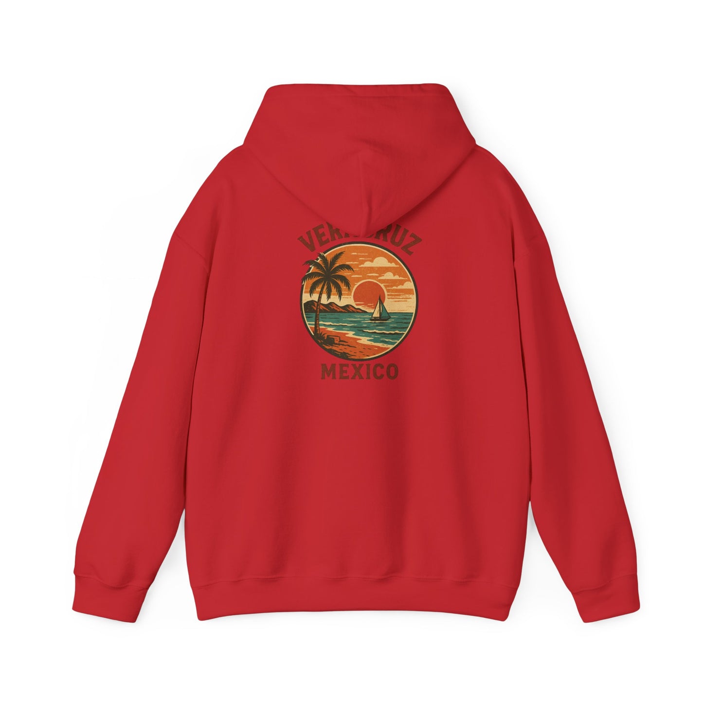 Veracruz Retro Coastline Hoodie Colored