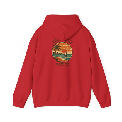 Veracruz Retro Coastline Hoodie Colored