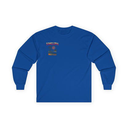 Veracruz Coastline Retro Long Sleeve Tee Colored
