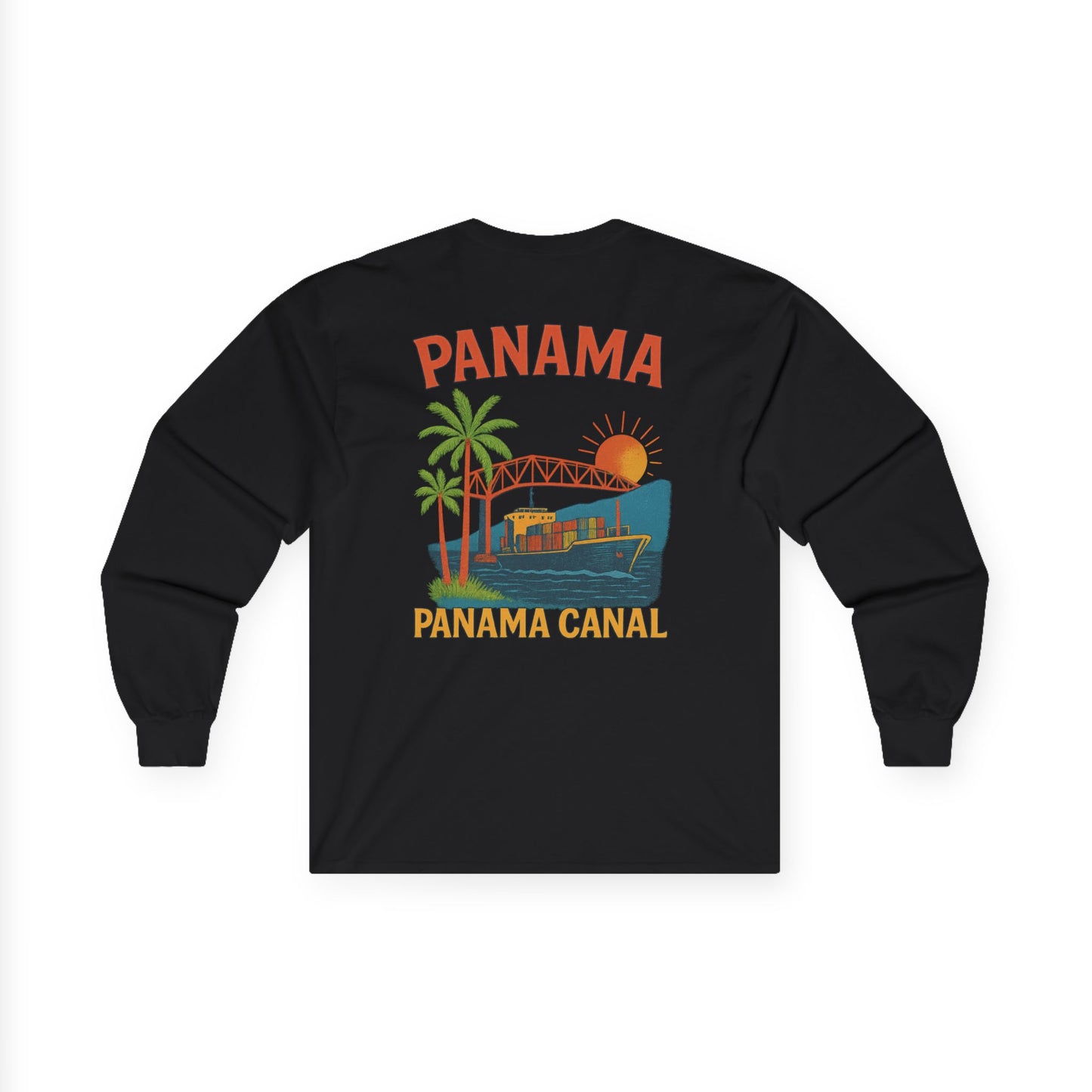 Panama 1980 Retro Long Sleeve Tee