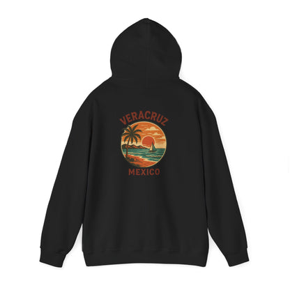 Veracruz Retro Coastline Hoodie Colored