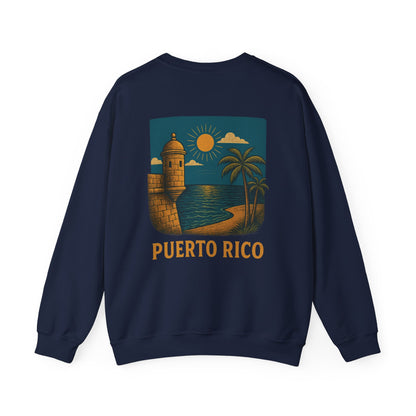 Puerto Rico Retro Sunset Sweatshirt