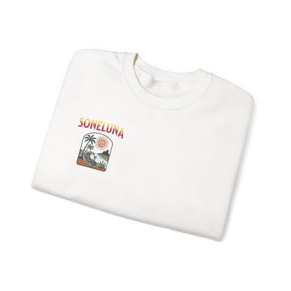 Veracruz Coastline Retro Sweatshirt Tee Colored