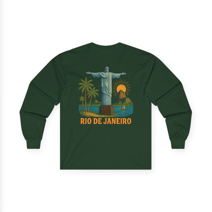 Rio Janeiro Retro Long Sleeve Tee