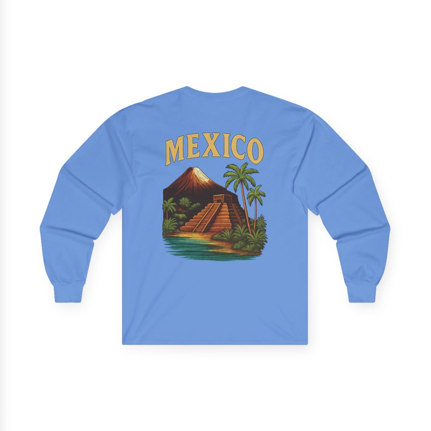 Echoes of México Retro Long Sleeve Tee