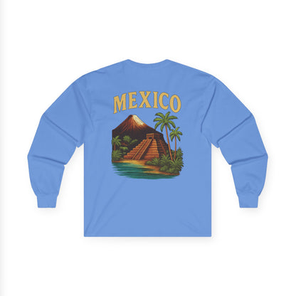 Echoes of México Retro Long Sleeve Tee