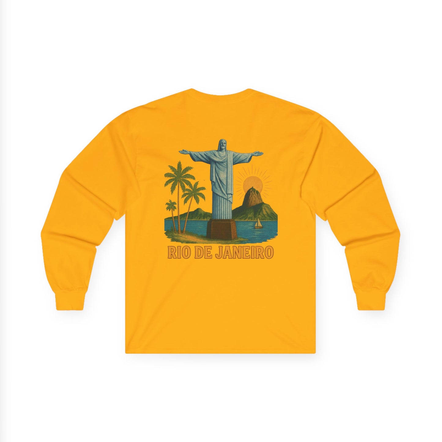 Rio Janeiro Retro Long Sleeve Tee