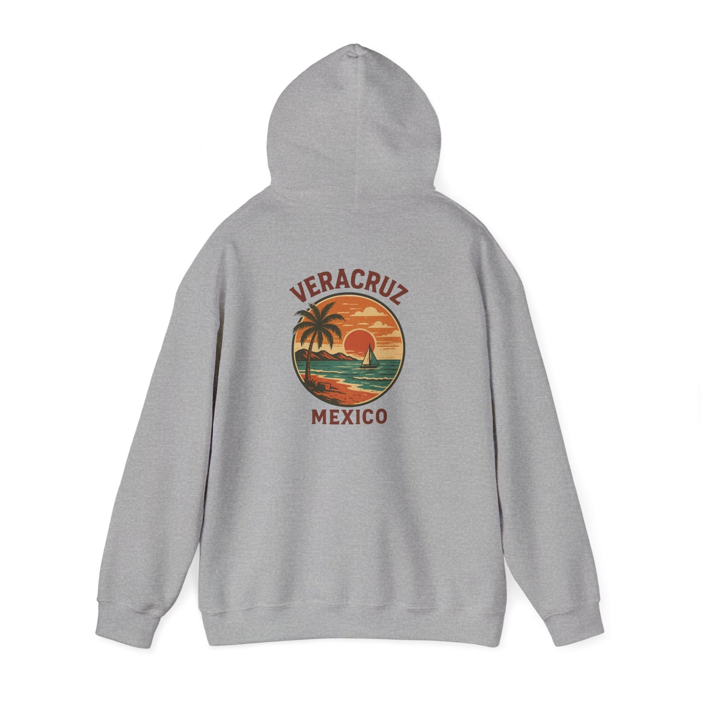Veracruz Retro Coastline Hoodie Colored