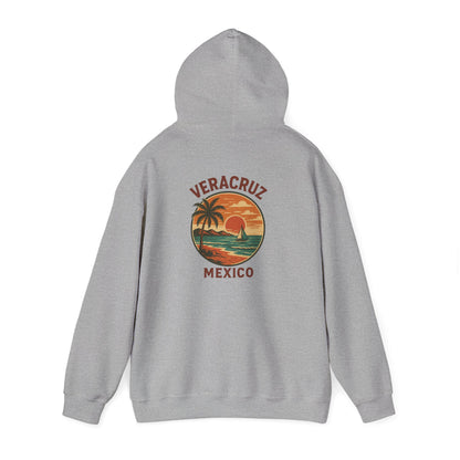 Veracruz Retro Coastline Hoodie Colored