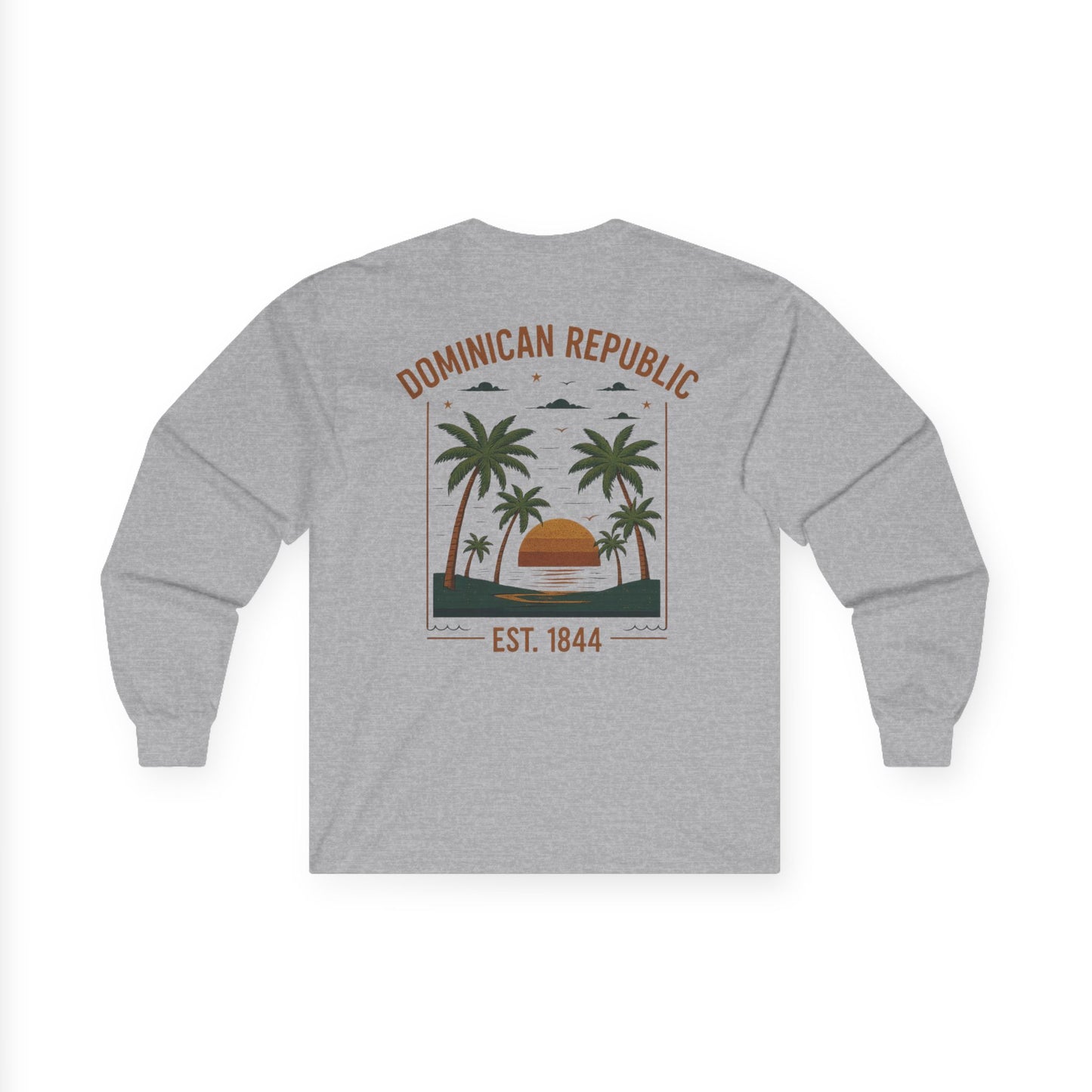 Dominican Republic: Retro Legacy Long Sleeve Tee